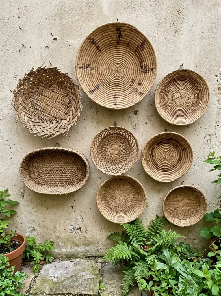 Boho Garden Wall Decor Ideas for Fences and Outdoor Wall