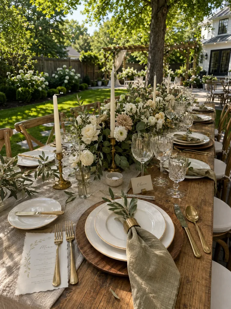 22 Backyard Wedding Tablescapes So Luxe, Guests Won’t Believe It’s a Backyard