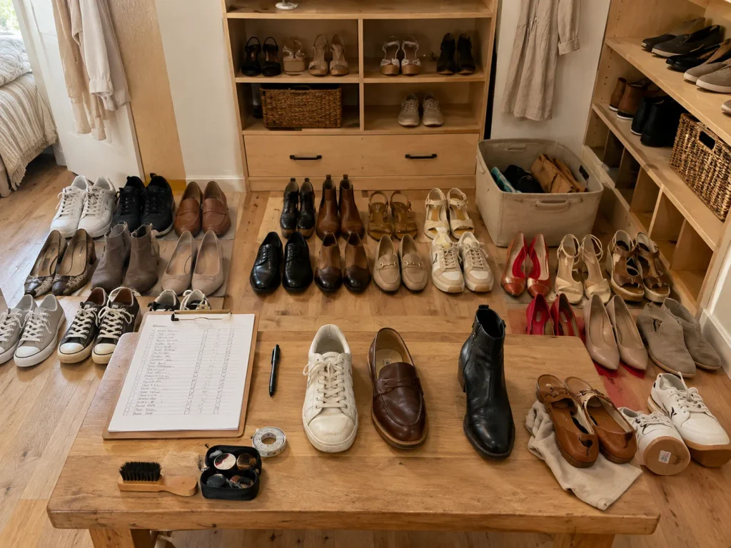 How to Create a Seasonal Shoe Rotation System That Keeps Pairs Organized