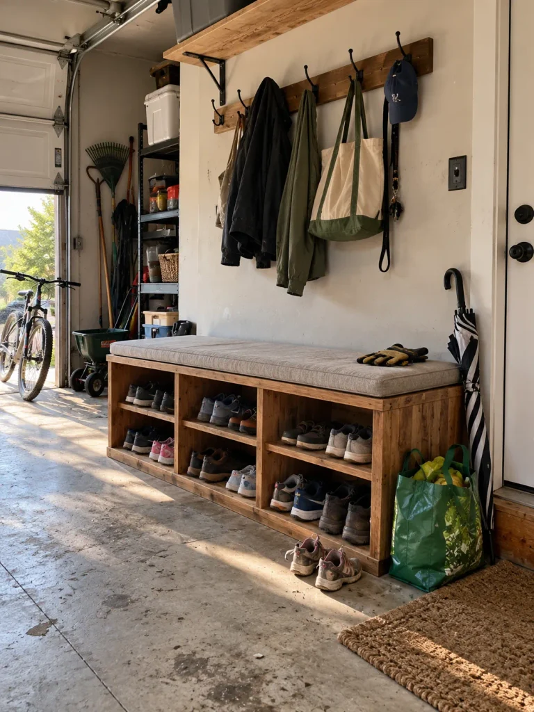 13 Garage Shoe Storage Cubby Ideas for Busy Homes